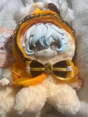 Lulucy by tutulong Plush Character Doll in Yellow Hooded Costume